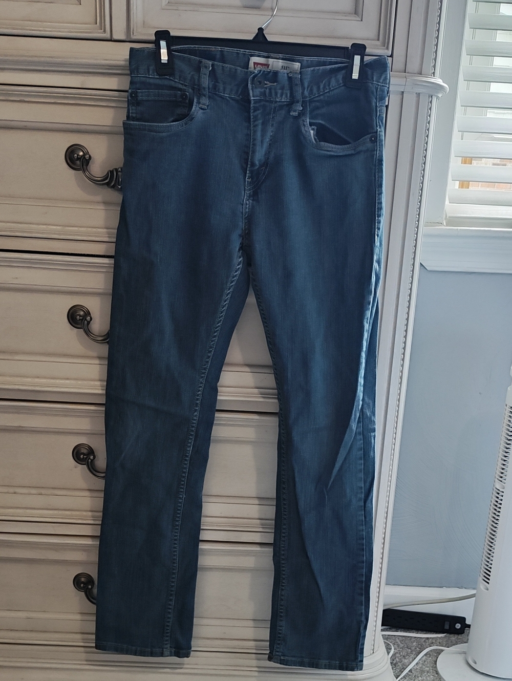 Levi's Men's Slim Straight Dark Blue Jeans